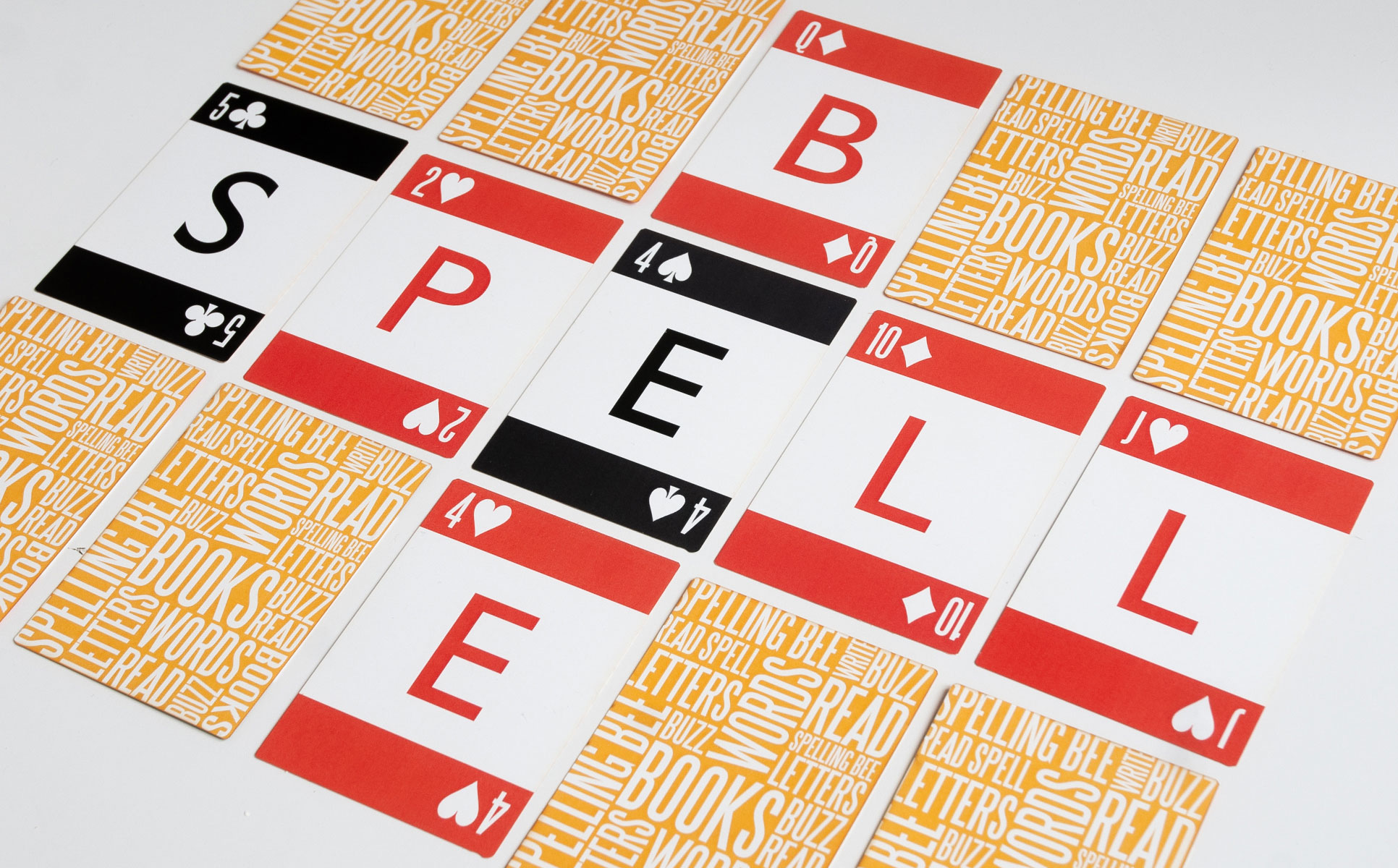 spelling bee playing cards